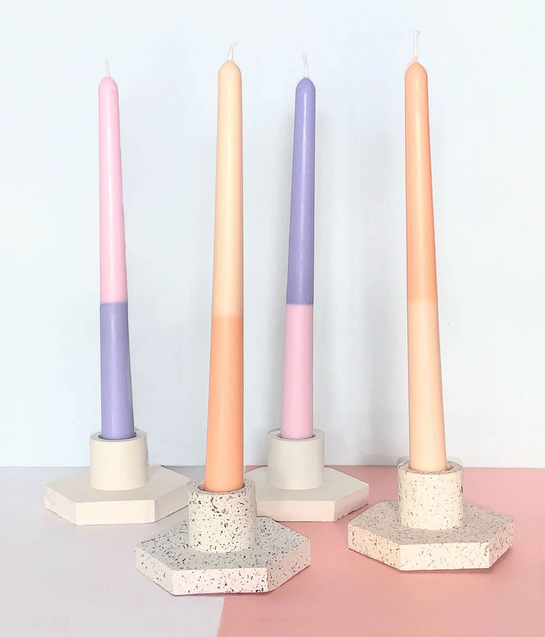 Pack velas candelabros